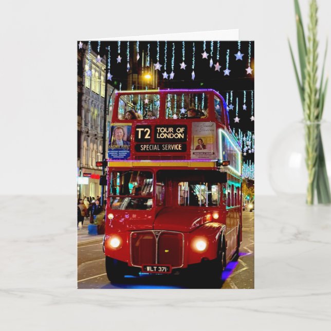Iconic London - Christmas  Card (Front)