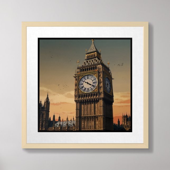 Iconic London  Framed Art (Framed Front)