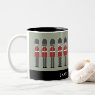 Iconic London Queen's Guards Two-tone Mugs