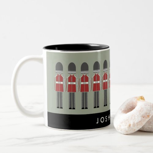 Iconic London Queens Guards Two_tone Mugs