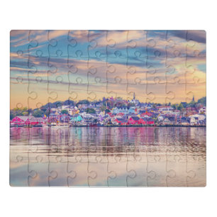 Iconic Lunenburg NS Waterfront Puzzle