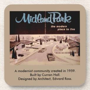 Iconic Mid-Century Retro Modern Coaster