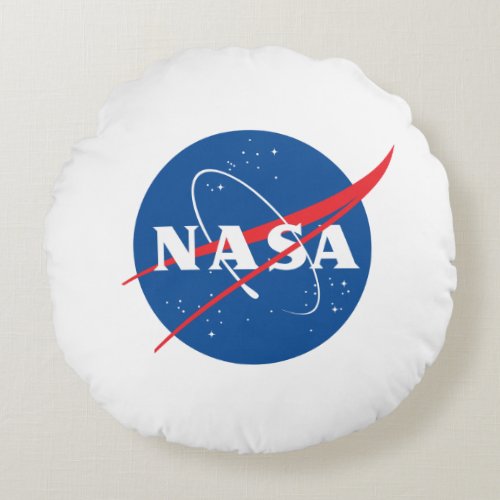 Iconic NASA 100 Cotton 16 Round Throw Pillow