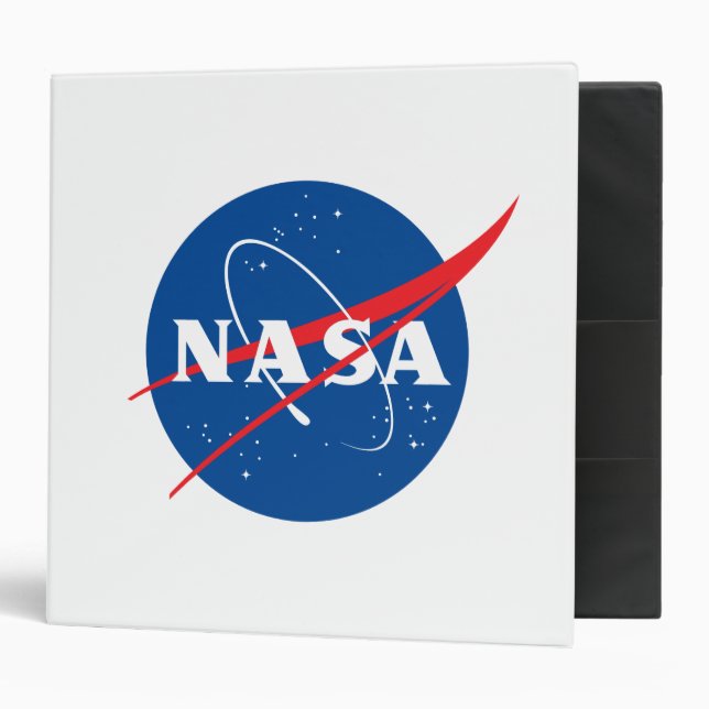 Iconic NASA 3-Ring Binder (Eclipse Black Trim) (Front/Inside)