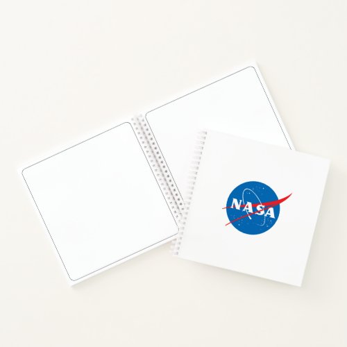 Iconic NASA Artists Notebook White Spiral