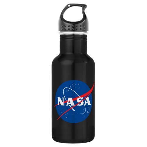 Iconic NASA Astro Black Steel Bottle 18 oz