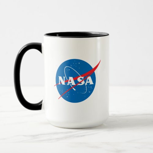 Iconic NASA BW Bistro Ceramic Mug 15 oz