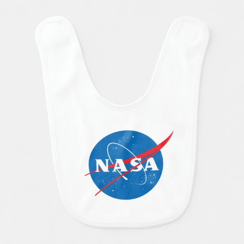 Iconic NASA Baby Bib 0_36 Mos
