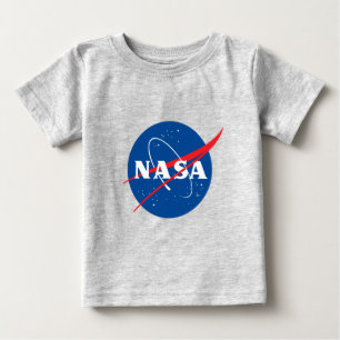 Iconic NASA Baby Mercury Gray T-Shirt