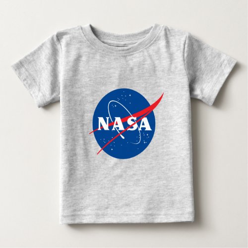 Iconic NASA Baby Mercury Gray T_Shirt