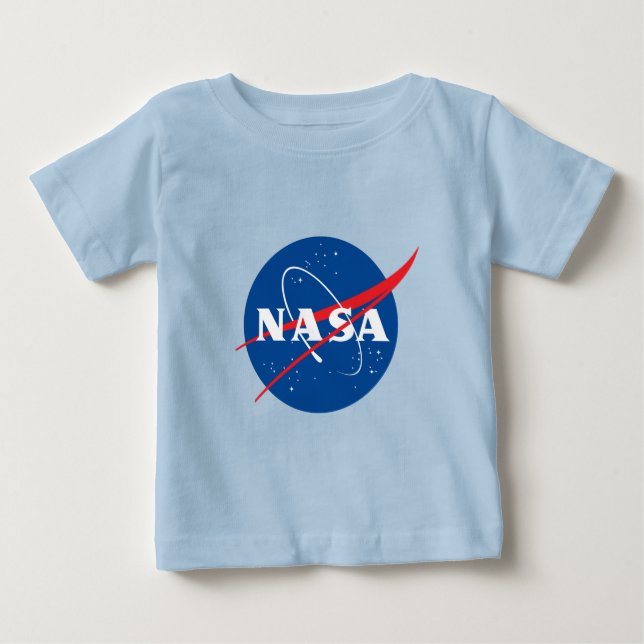 Iconic NASA Baby Uranus Blue T-Shirt (Front)