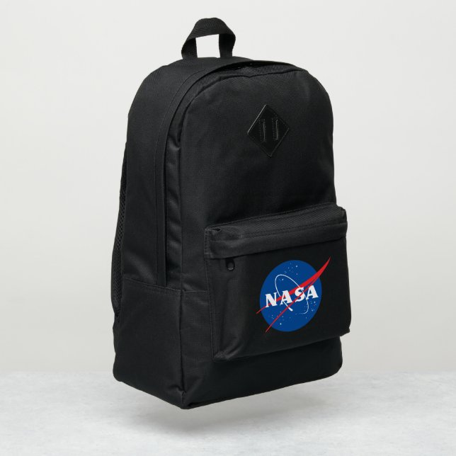 Iconic NASA Backpack (Eclipse Black) (Left Corner)