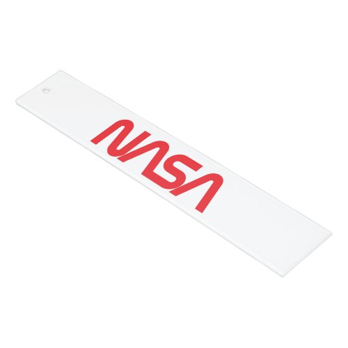 Iconic NASA Circa 12 Ruler Rocket White