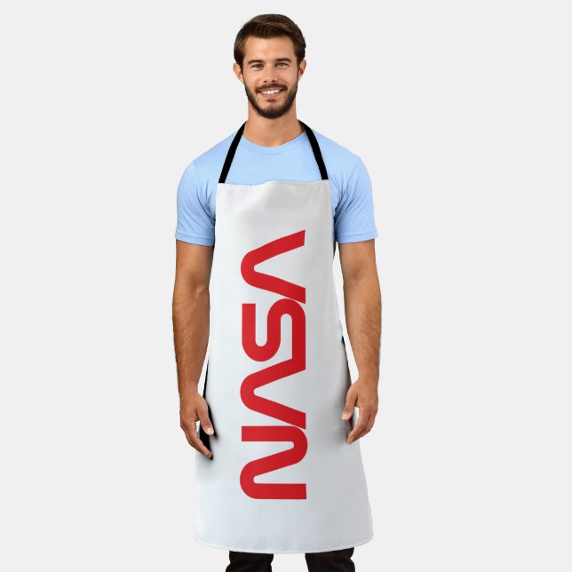 Iconic NASA Circa Apron (Rocket White) (Worn)