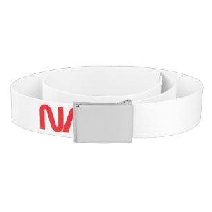 Iconic NASA Circa Belt (Rocket White)