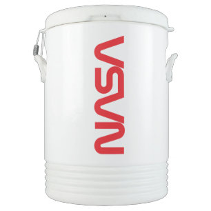 Iconic NASA Circa Beverage Cooler (Rocket White)