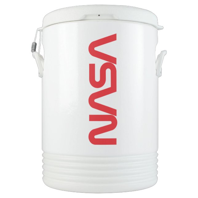 Iconic NASA Circa Beverage Cooler (Rocket White) (Back)