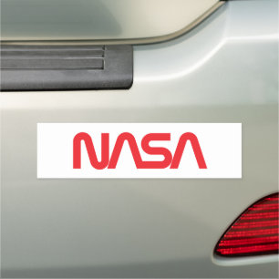 Iconic NASA Circa Bumper Sticker Car Magnet
