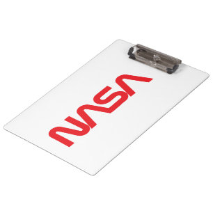 Iconic NASA Circa Clipboard (Rocket White)