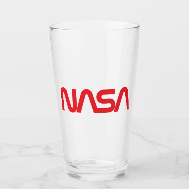 Iconic NASA Circa Drinking Glass (Front)