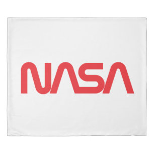 Iconic NASA Circa Duvet Cover (Rocket White)