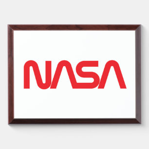 Iconic NASA Circa Framed Sign (Rocket White) Award Plaque