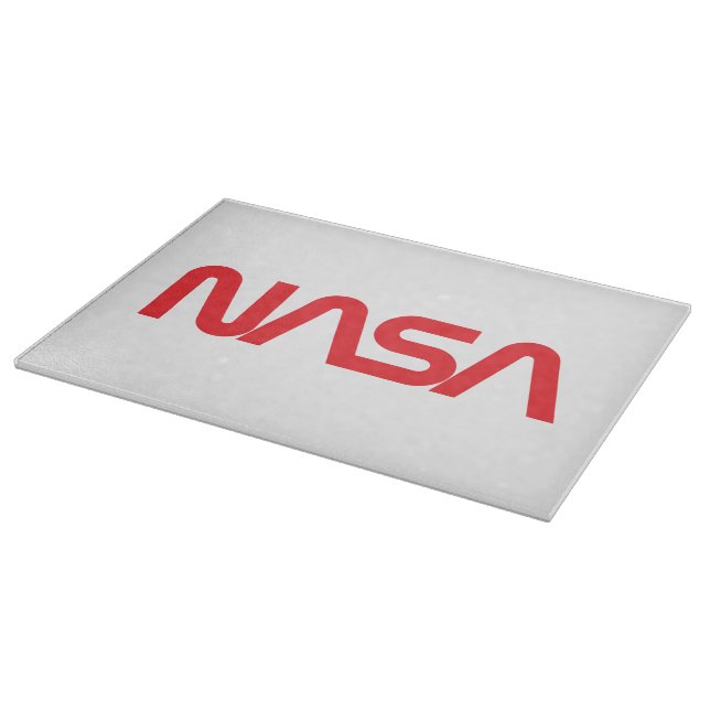 Iconic NASA Circa Glass Cutting Board (Corner)