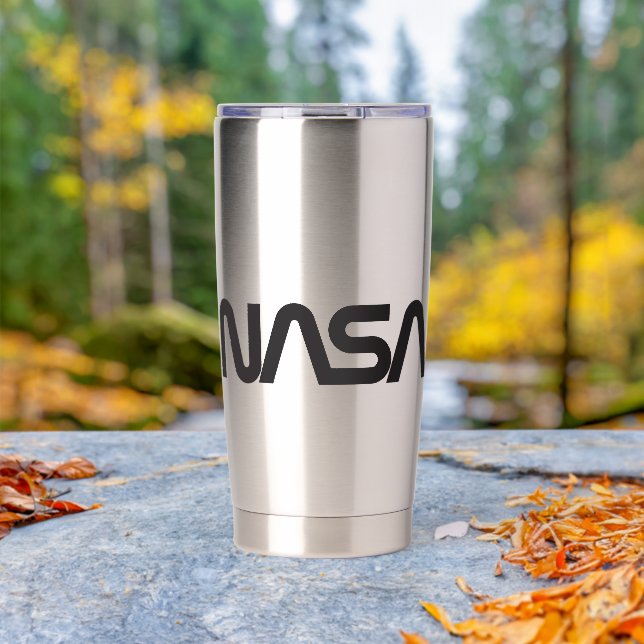 Iconic NASA Circa Mercury Gray Insulated Tumbler (Outdoor (Rotated))