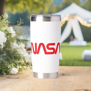 Iconic NASA Circa Rocket White Insulated Tumbler