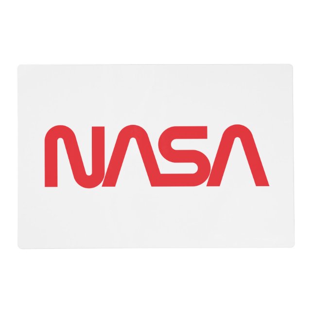 Iconic NASA Circa Table Placemat (Rocket White) (Front)