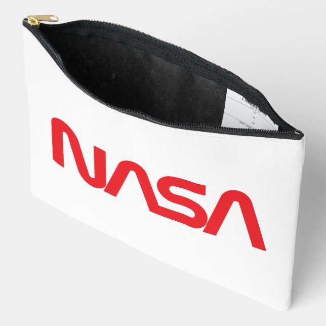 Iconic NASA Circa Toiletries Cosmetics Bag (Open)