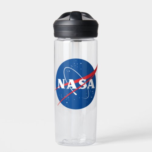 Iconic NASA Clear Water Bottle 20 oz