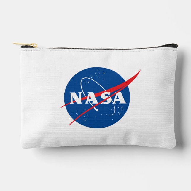 Iconic NASA Cosmetics Bag (Rocket White) (Front)