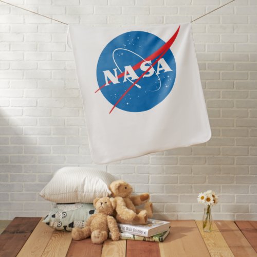 Iconic NASA Cozy Fleece Baby Blanket