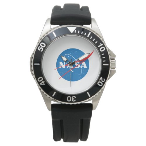 Iconic NASA Diver Style Watch Rubber Strap