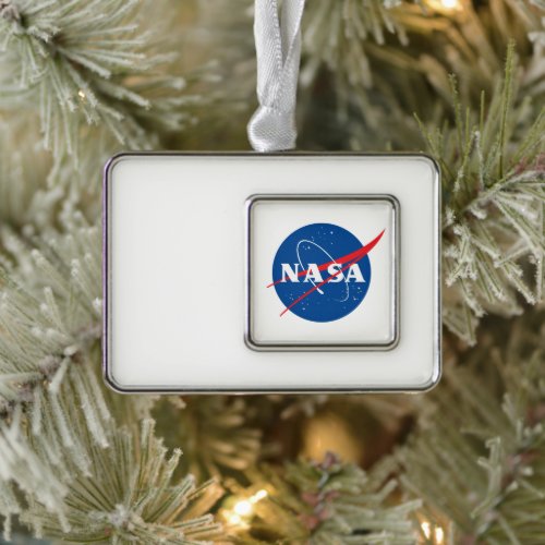 Iconic NASA Framed Holiday Ornament Square