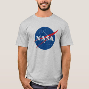 Iconic NASA Heavy Cotton T-Shirt (Moon Gray)