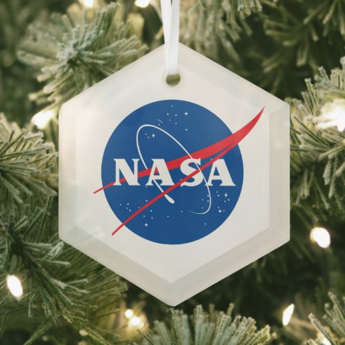 Iconic NASA Holiday Ornament Saturn Hexagon