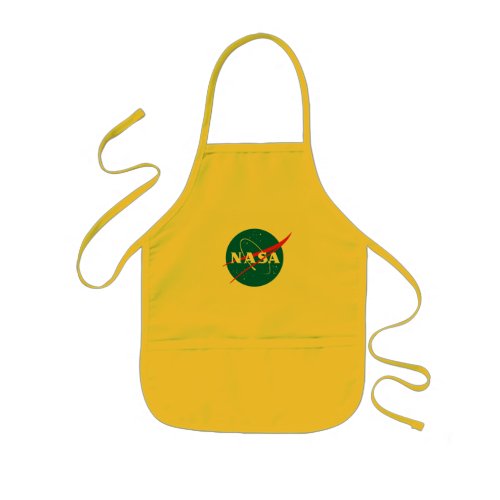 Iconic NASA Kids Crafts Smock Apron Sun Yellow