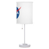 Iconic NASA Lamp (Linen Shade, Rocket White Trim) (Right)