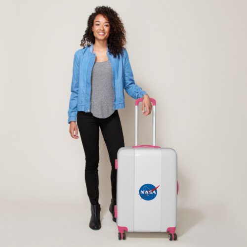 Iconic NASA Medium Suitcase Sunset Pink Trim