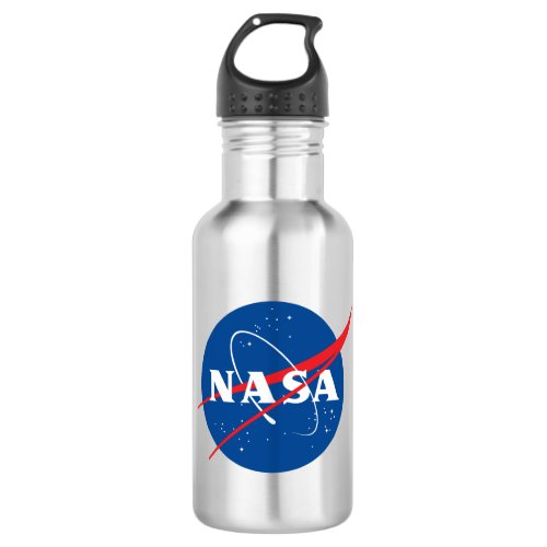 Iconic NASA Mercury Gray Steel Bottle 18 oz