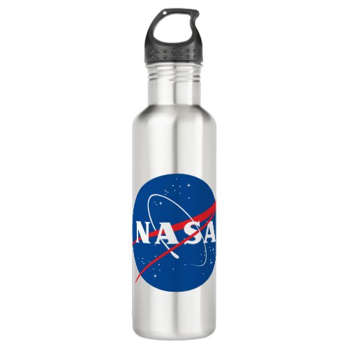 Iconic NASA Mercury Gray Steel Bottle 24 oz