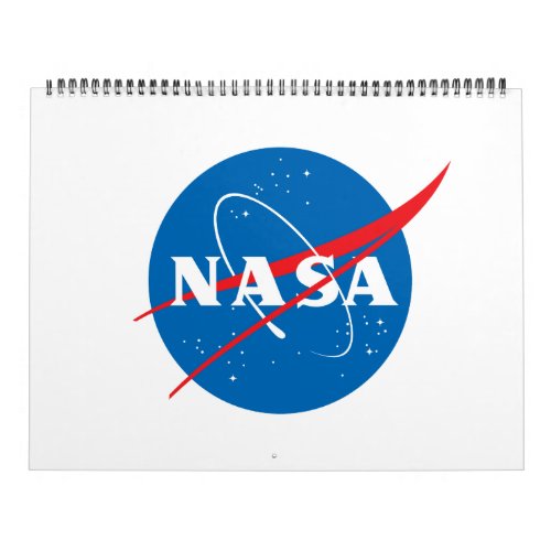 Iconic NASA Multicultural Calendar Black Spiral