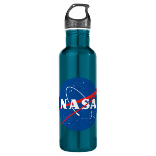 Iconic NASA Neptune Blue 24 oz Stainless Steel Water Bottle
