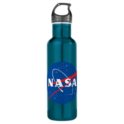 Iconic NASA Neptune Blue Steel Bottle 24 oz