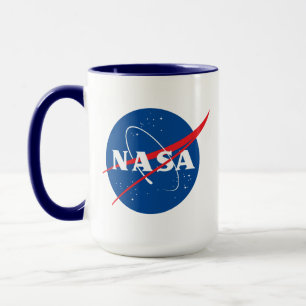 Iconic NASA Night Sky Blue/White Ceramic Bistro Mug