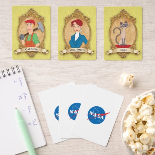 Iconic NASA Playing Cards choose kids games