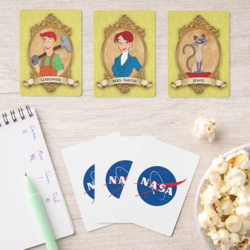 Iconic NASA Playing Cards choose kids games