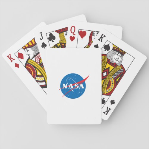 Iconic NASA Playing Cards Poker Size